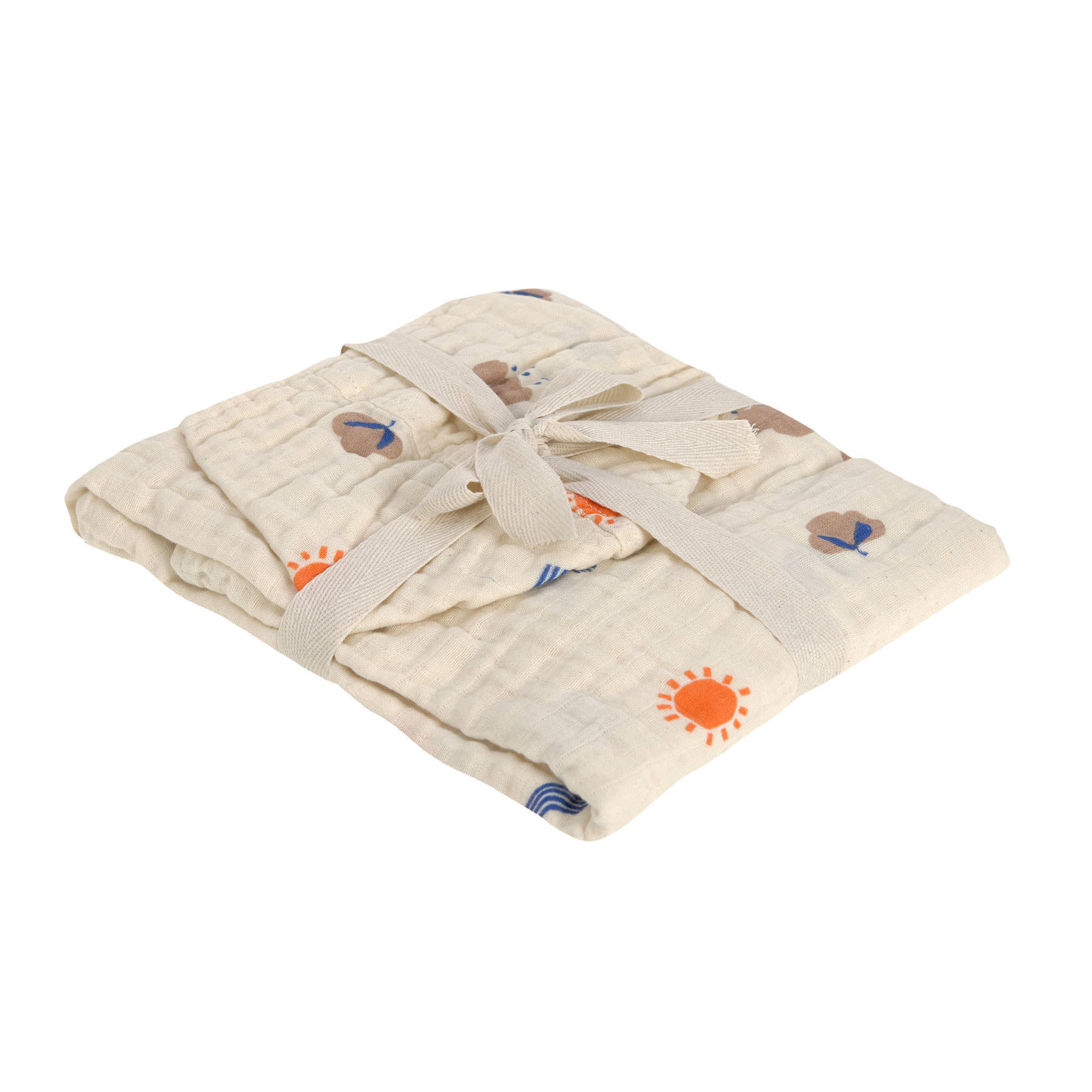 Badeponcho Kinder - Nature, Beige