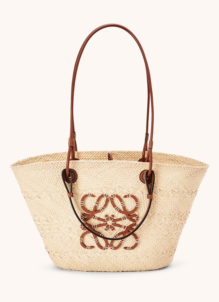 LOEWE Anagram Basket iepirkumu soma ar teļa ādas detaļām
