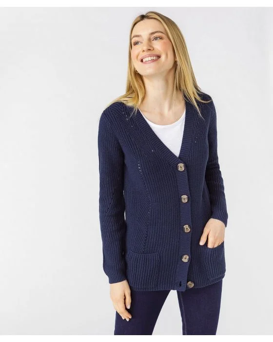 Gilet maille perlée