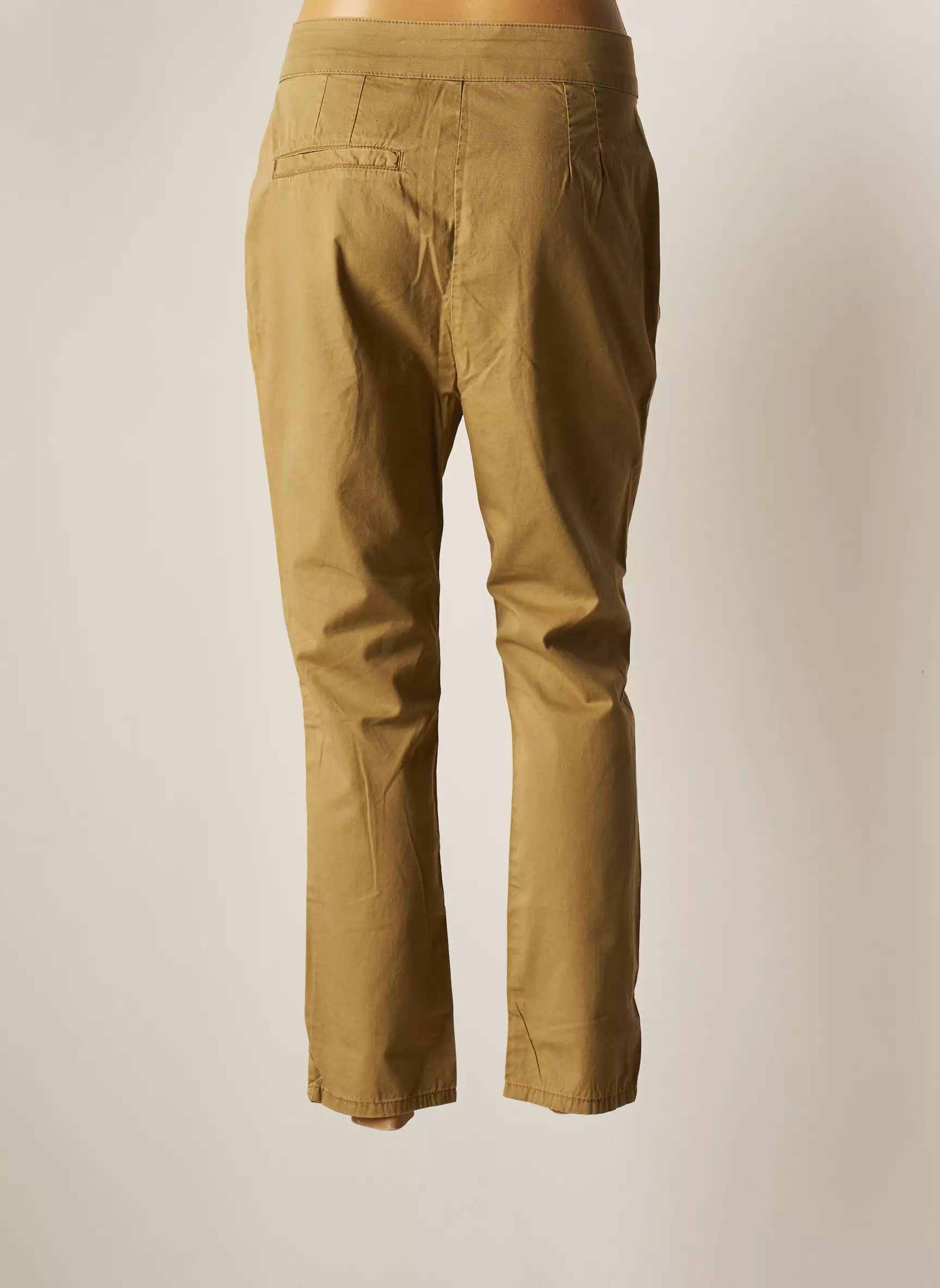 Only Pantalons Chino Femme couleur beige