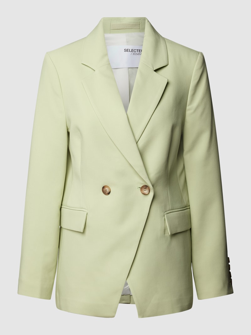 Blazer mit Reverskragen Modell 'DOAH' in mint