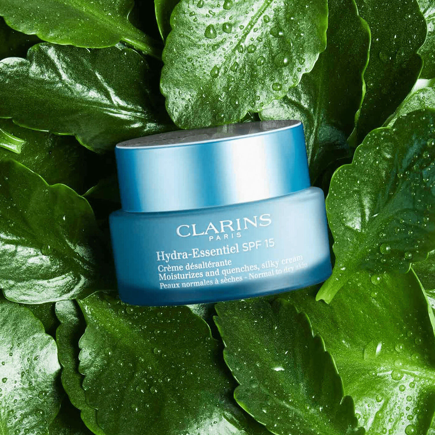 Clarins Hydra-Essentiel SPF15 Crème Désaltérante Peaux Normales à Sèches