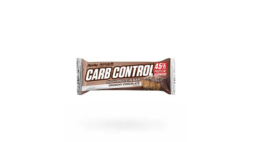 Body Attack Carb Control Proteinriegel Crunchy Chocolate 100 g