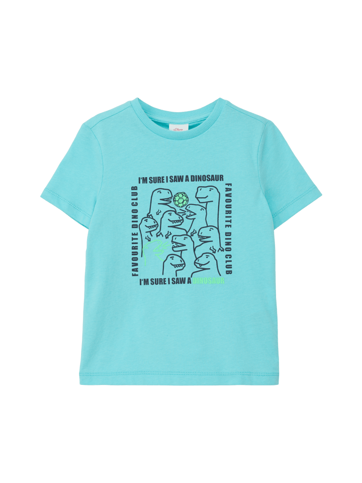 s.Oliver T-Shirt langarm in Türkis günstig kaufen