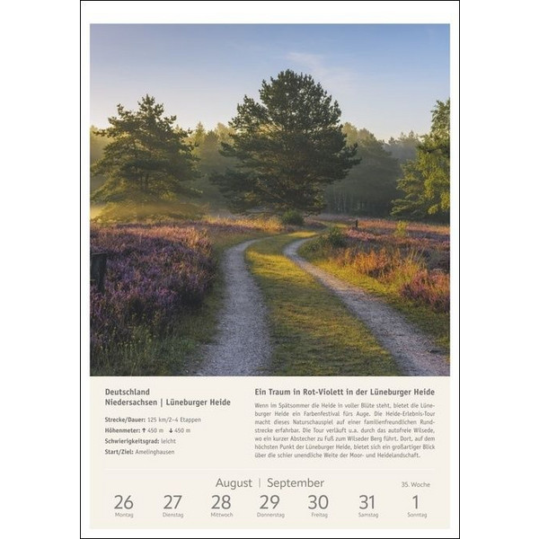 RADWANDERLUST WOCHEN-KULTURKALENDER 2024 - Kalender