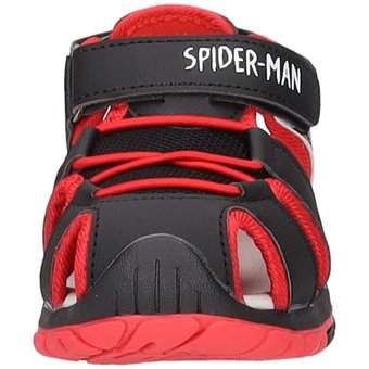 Spiderman Sandale in schwarz