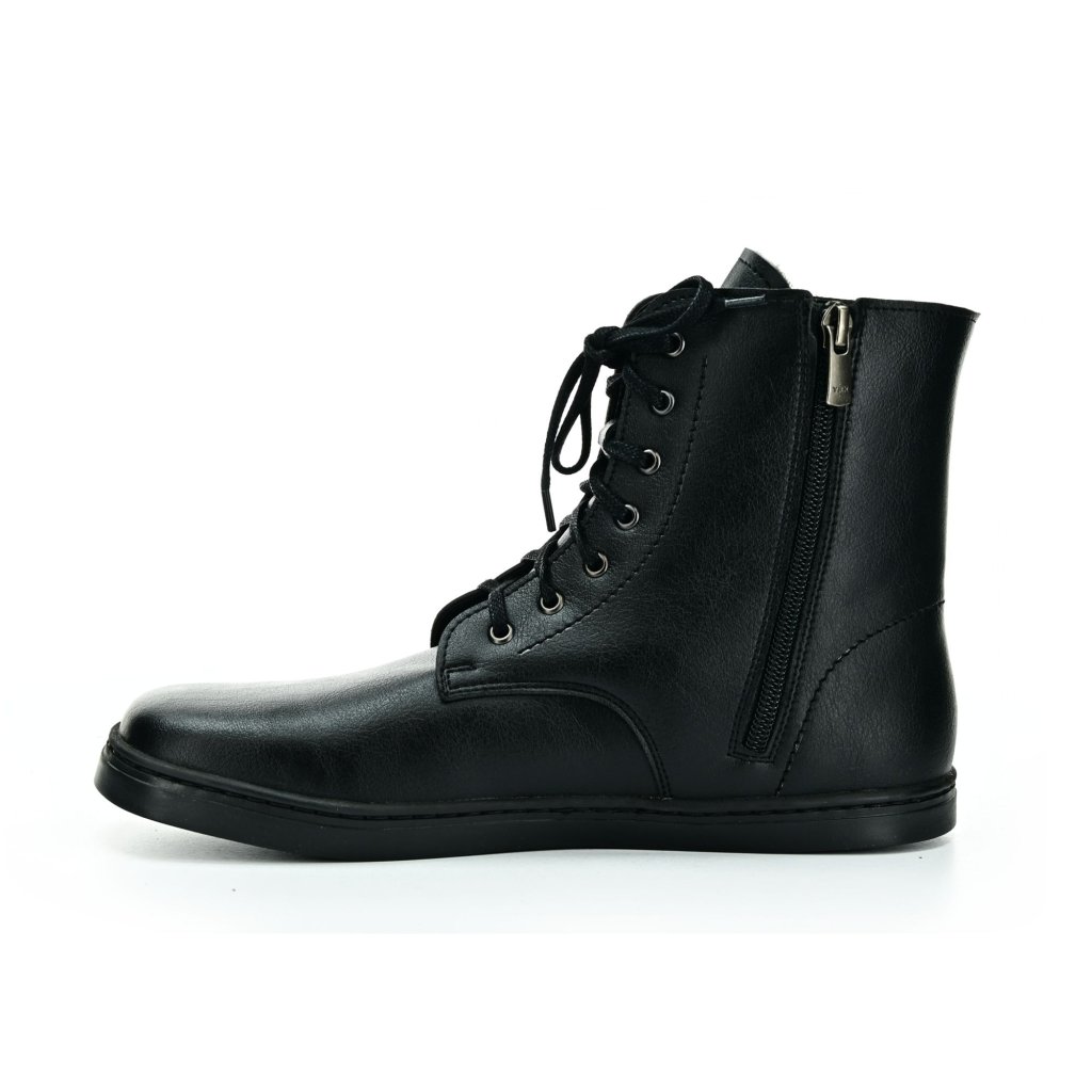 Peerko Zipper Black Barfußstiefeletten
