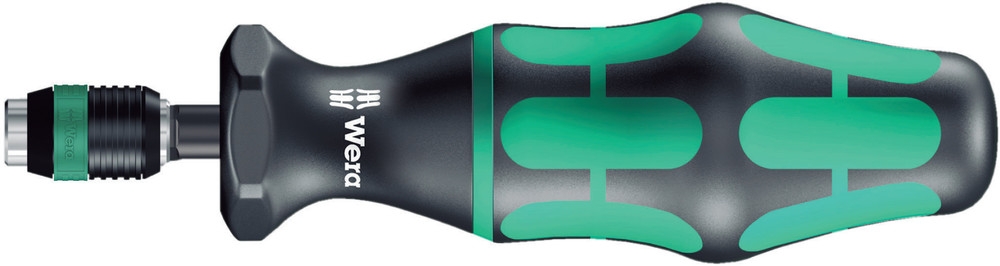 Wera 05074716001 Serie 7400 Kraftform Justerbar momentskruvmejsel med standardinställningar (1,2–3,0 Nm) med Rapidaptor snabbväxlingshållare 5074716001
