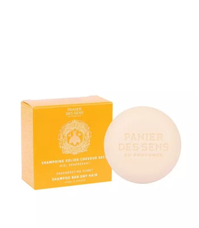 SHAMPOING SOLIDE CHEVEUX SECS Miel Régénérant