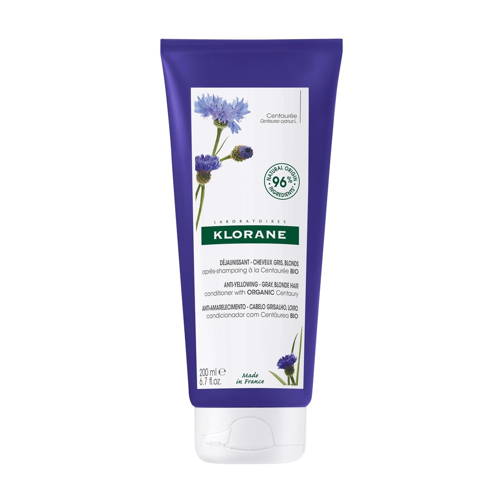 Klorane Klorane - Centaurée - Après-shampoing dé jaunissant à la Centaurée BIO Après Shampoing