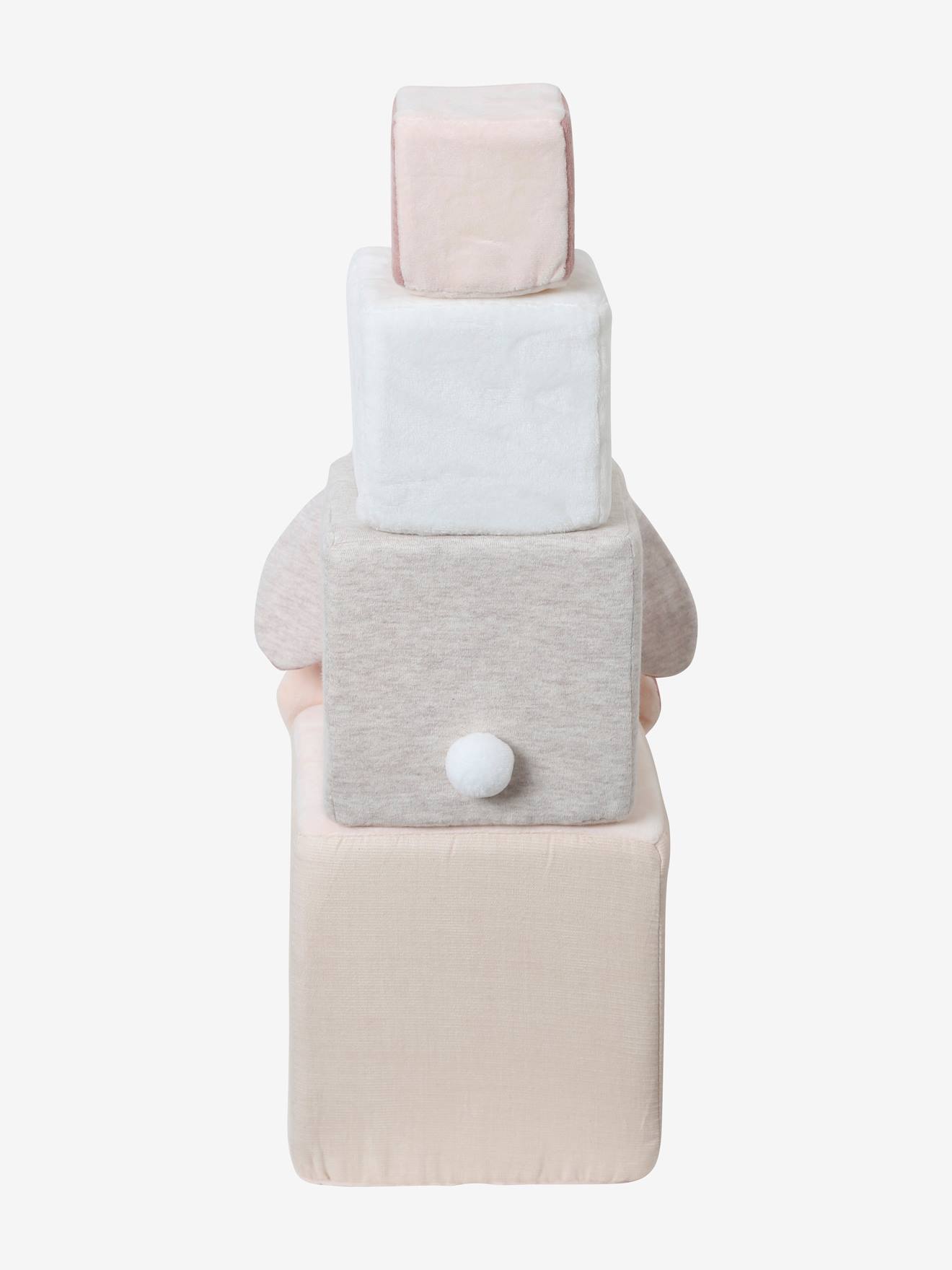Cubes en tissu GRENIER beige