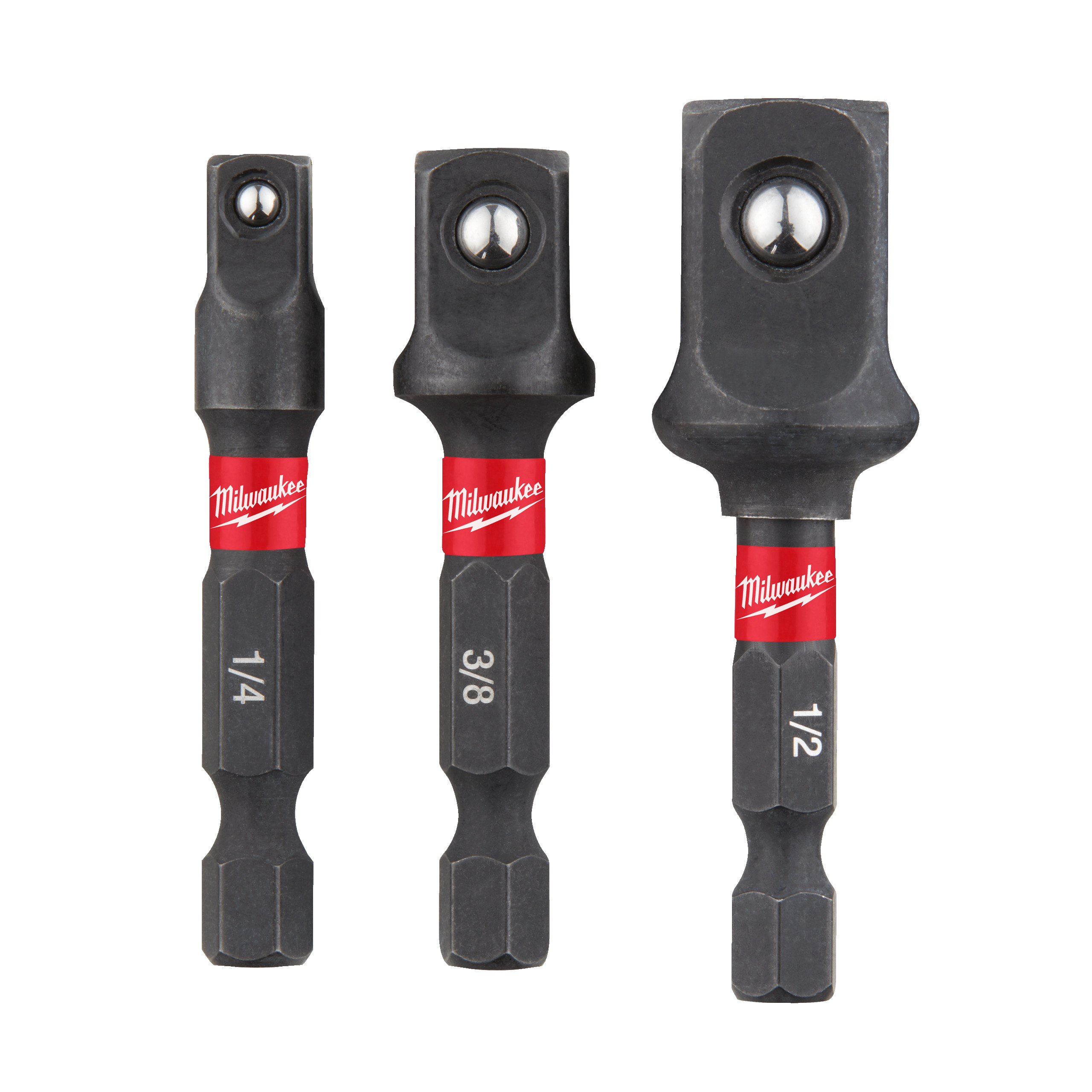 „Milwaukee Accessories“ 4932479228 lizdo adapterio „Shockwave“ rinkinys – 3 dalys