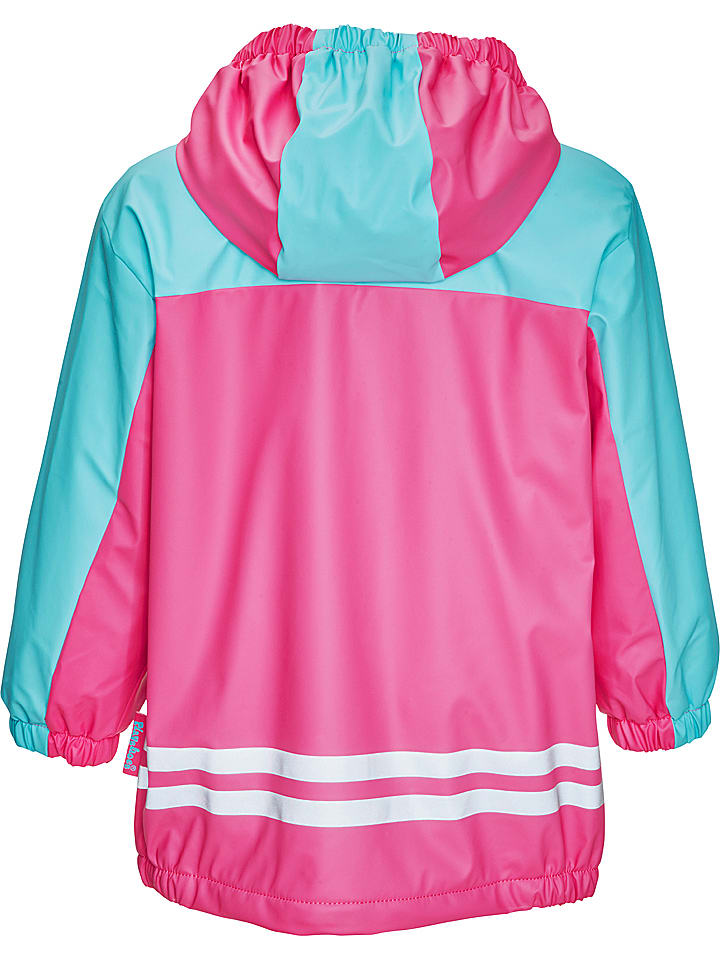 Playshoes 2tlg. Regenoutfit in Hellblau/ Pink günstig kaufen