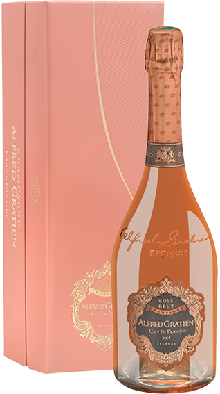 Champagne Alfred Gratien Brut Cuvée Paradis Rosé in Geschenkbox