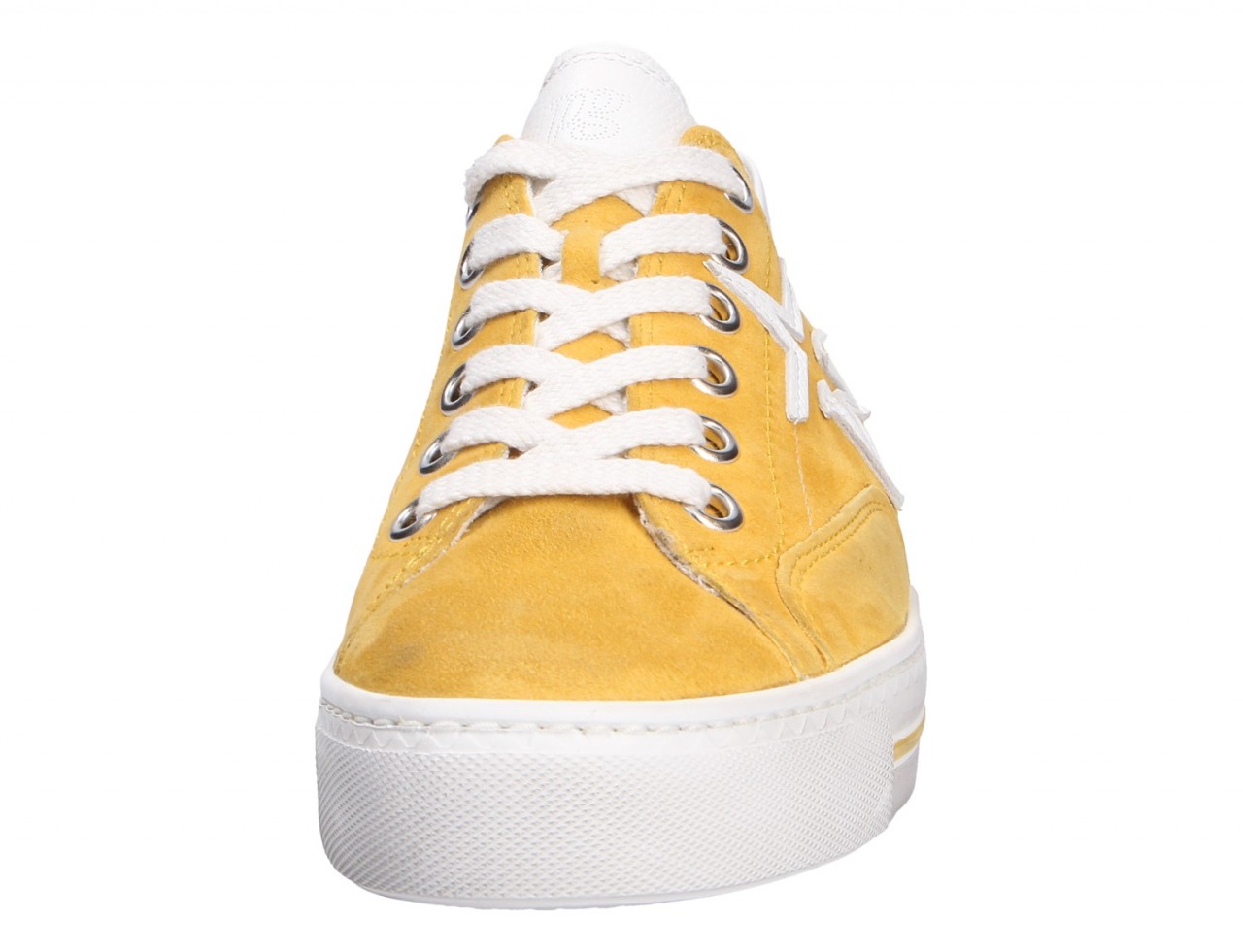 PAUL GREEN Sneaker gelb mango white