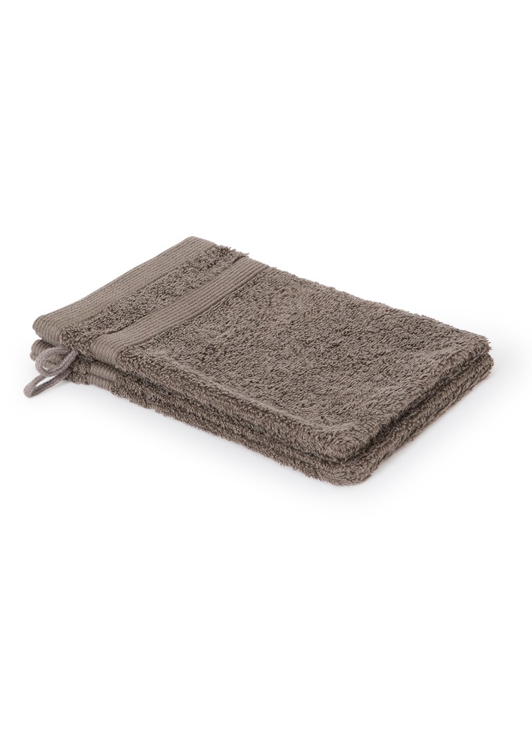 de Bijenkorf Home Organic Softness dvieļi - 600 g/m² - 16 x 21 cm, 2 gab. komplekts