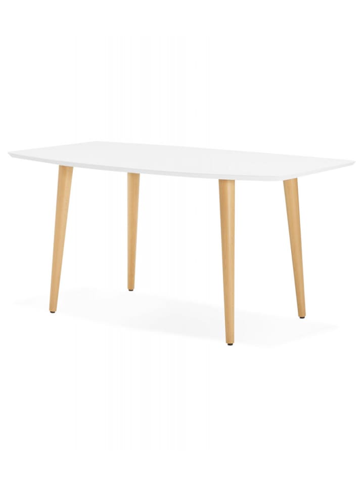 KADIMA DESIGN Ausziehbarer Esstisch aus Buchenholz und MDF | Nordisches Design günstig kaufen onesize
