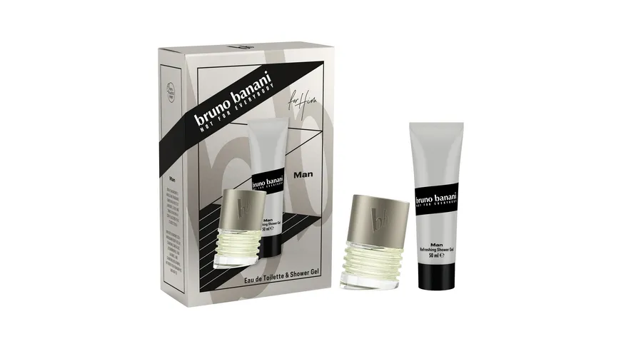 bruno banani Man Eau de Toilette + Duschgel Geschenkpackung