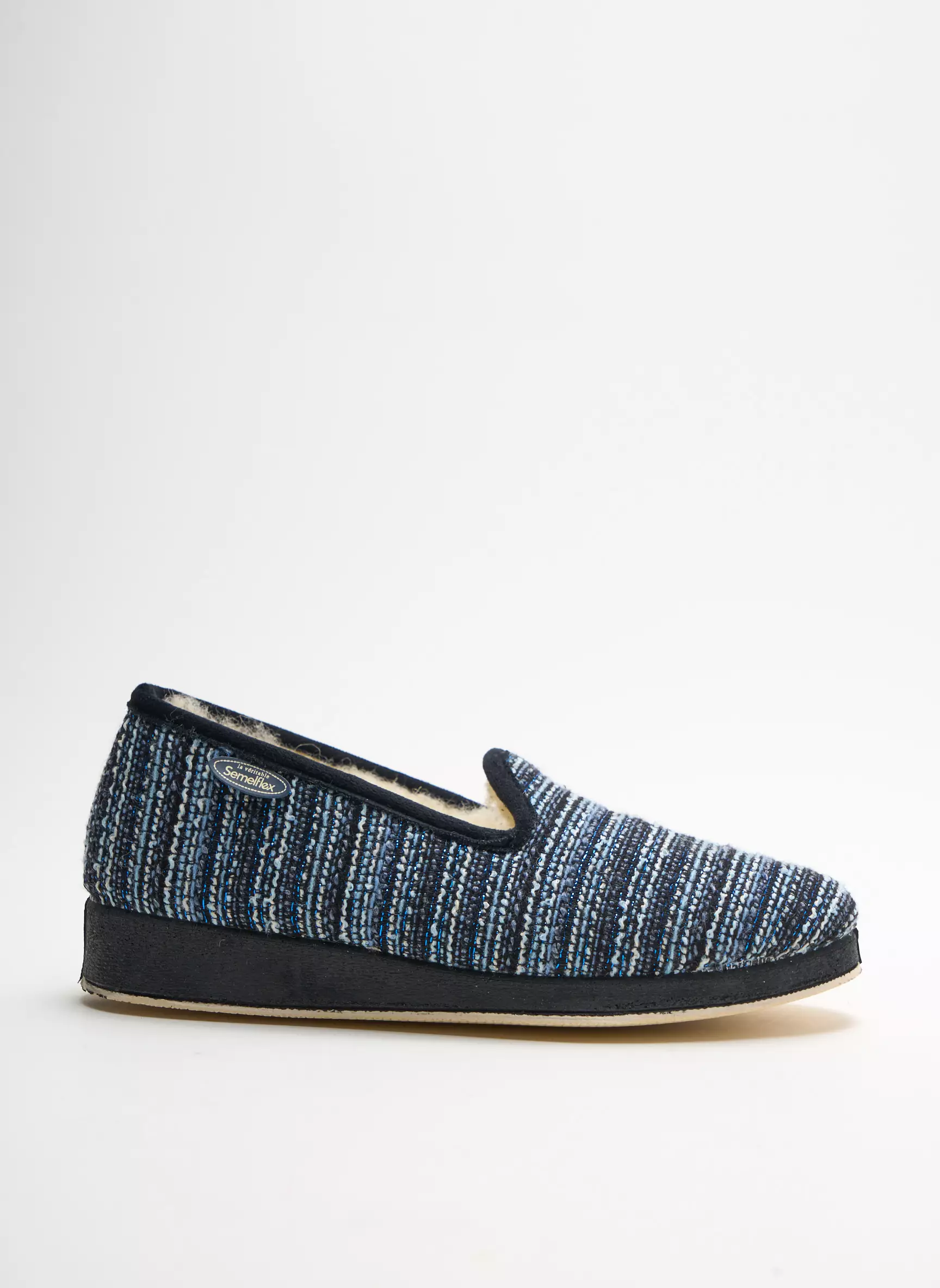 Semelflex Chaussons Femme couleur bleu