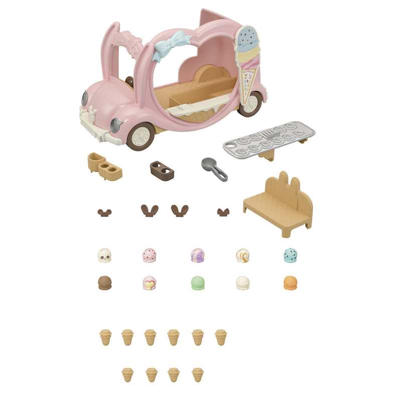 5651 Le marchand de glace ambulant Sylvanian