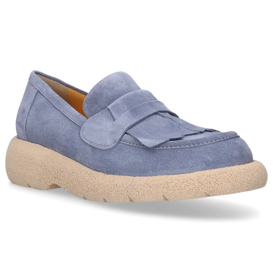 Truman's - Loafer 9572 Veloursleder - blau