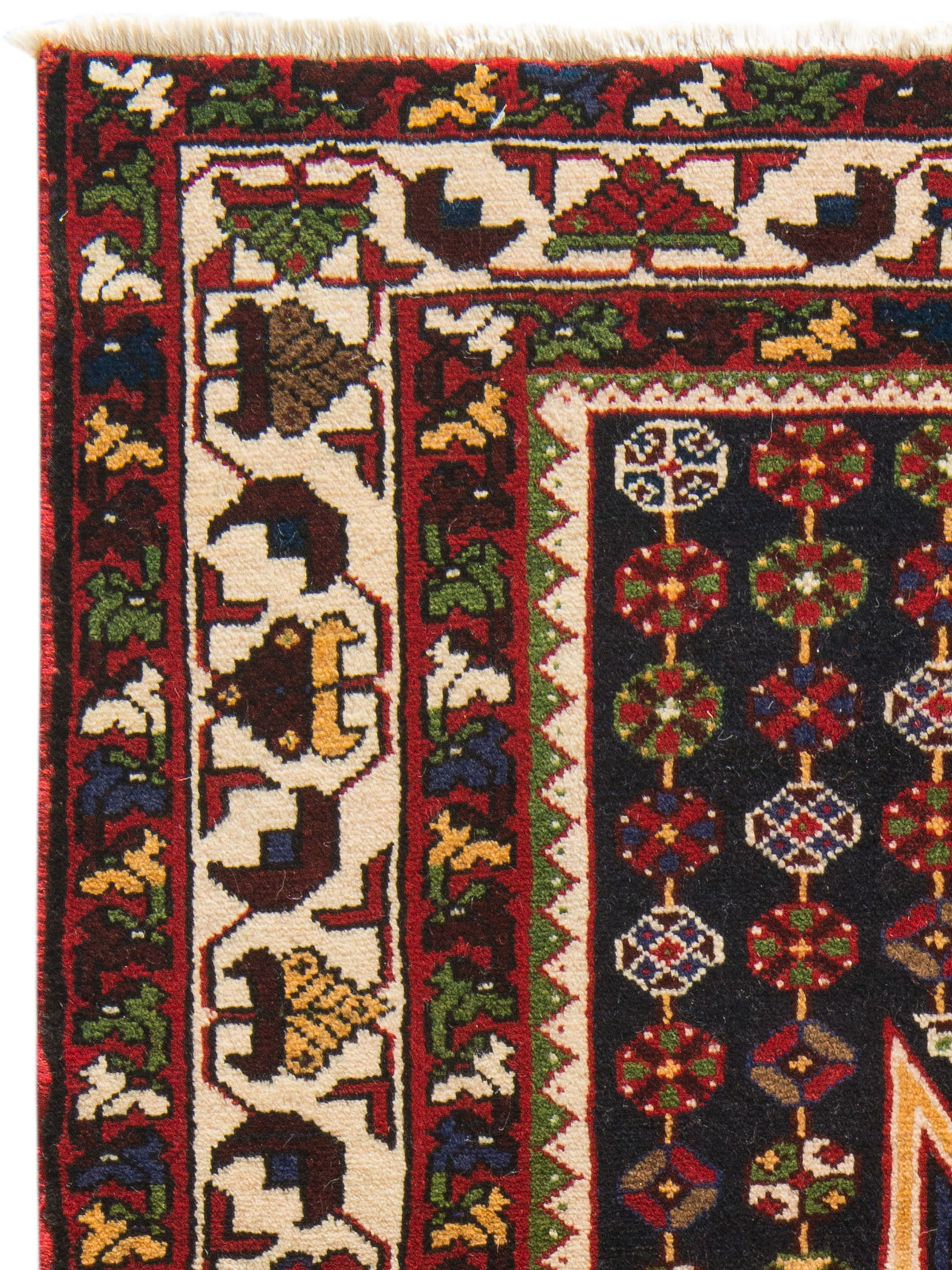 Mazlaghan Hamadan ca. 140 x 205 cm, Unikat / Einzelstück