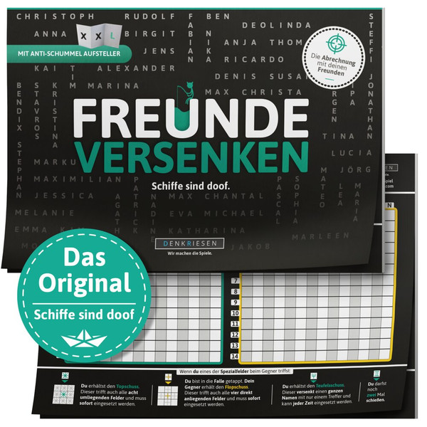 FREUNDE VERSENKEN - Reisespiel