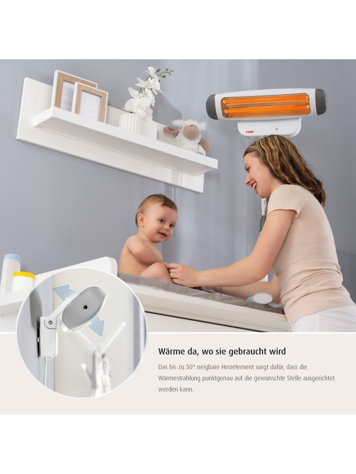Reer 2in1 FeelWell Wickeltisch-Wärmestrahler in Weiß ab 0 Monate günstig kaufen onesize