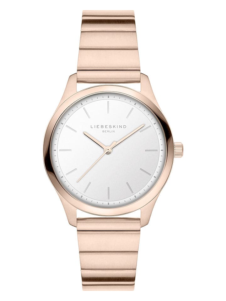Liebeskind Quarzuhr in Roségold/ Weiß günstig kaufen onesize