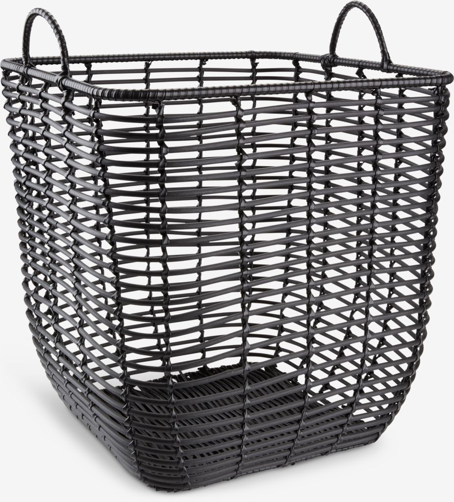 Koszyk BERGE BERGE W37xL37xH39cm czarny