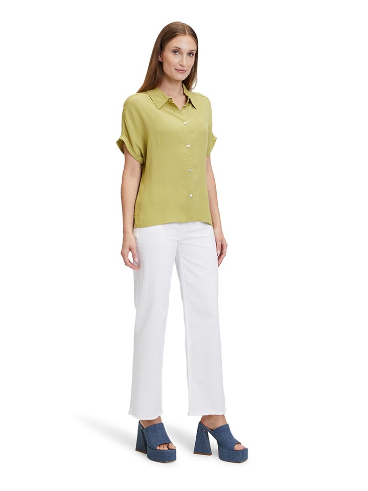 CARTOON Bluse in Moosgrün günstig kaufen