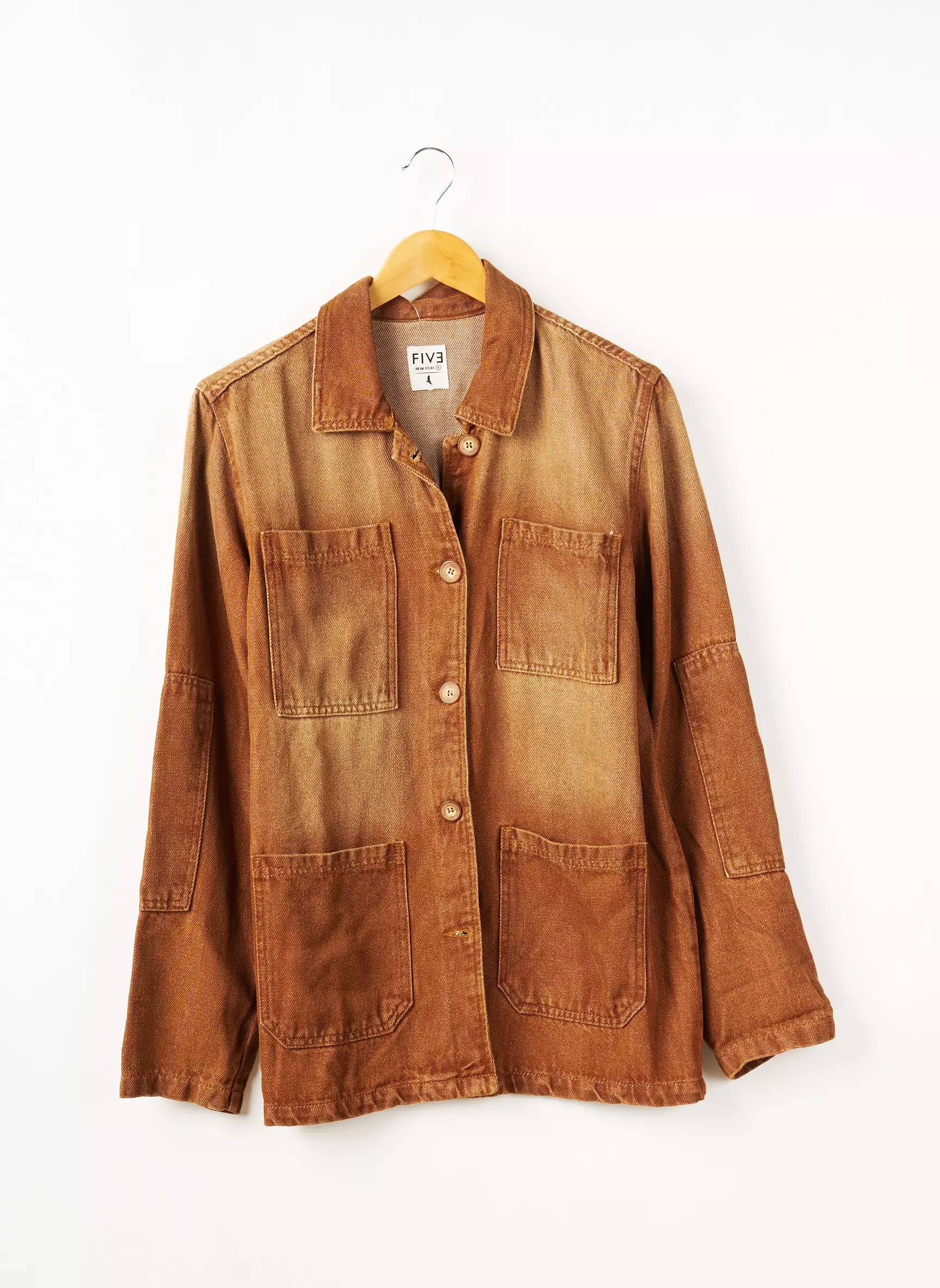 Five Vestesenjean Femme couleur marron