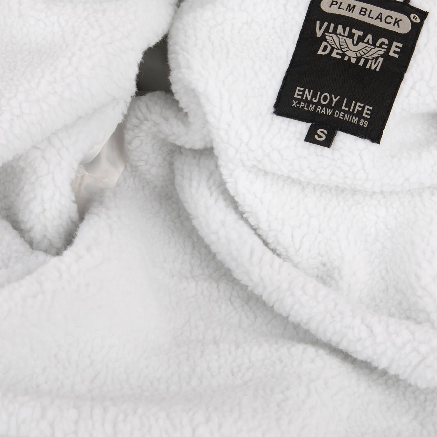 Hooded Sweatjacke mit Teddyfutter