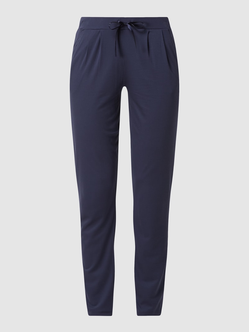 Lounge-Hose aus Modal in marineblau
