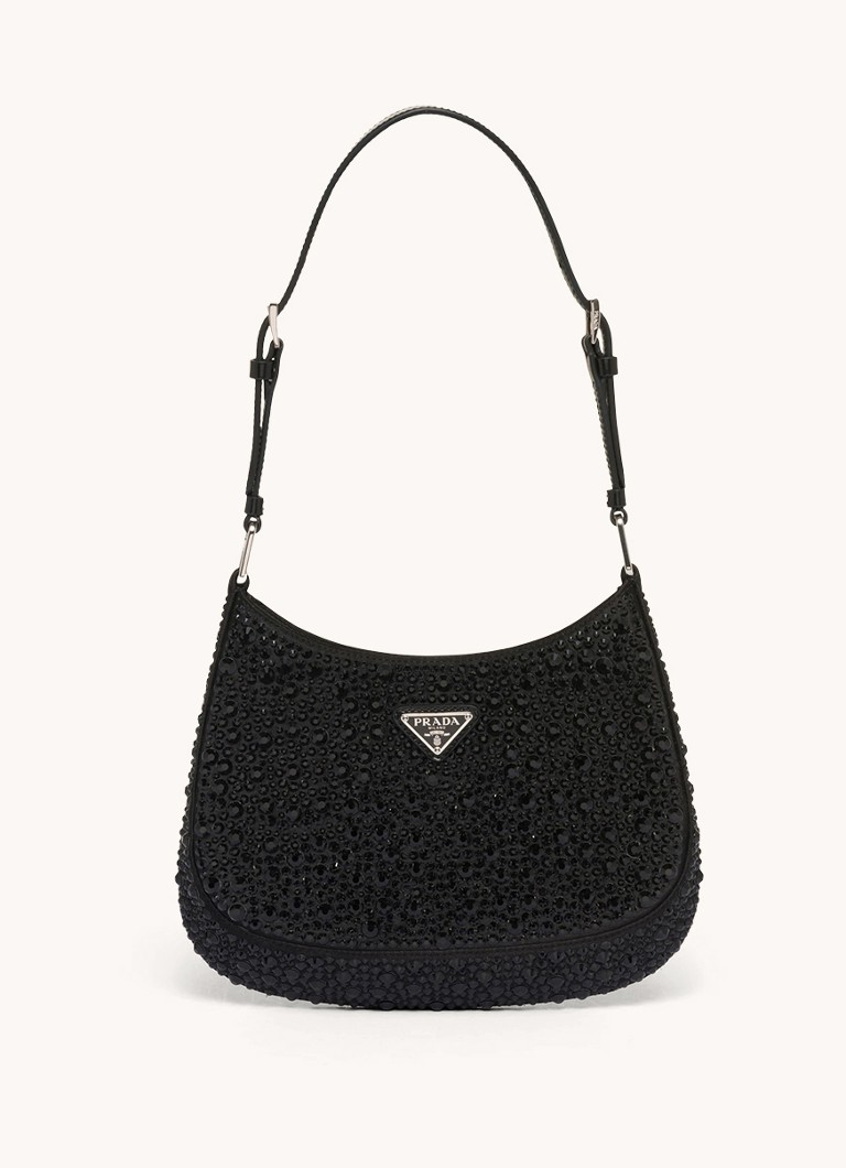 Prada Cleo satiini olkalaukku