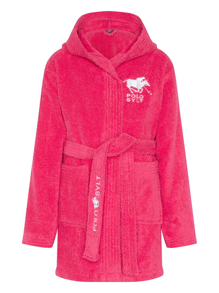 Polo Sylt Bademantel in Pink günstig kaufen