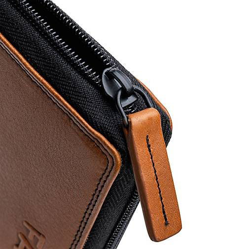 FARMHOOD Memphis Geldbörse RFID Schutz Leder 19.5 cm