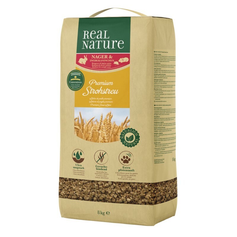 REAL NATURE Streu & Stroh REAL NATURE Strohstreu Supersoft 8 Kg