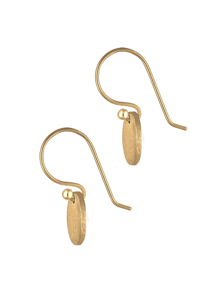Elli Ohrringe 925 Sterling Silber Kreis, Geo in Gold günstig kaufen onesize