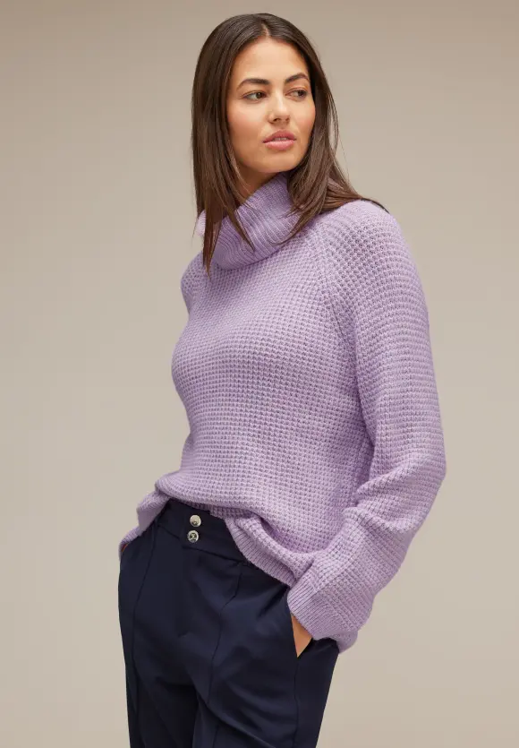 Street One Pullover mit Rollkragen