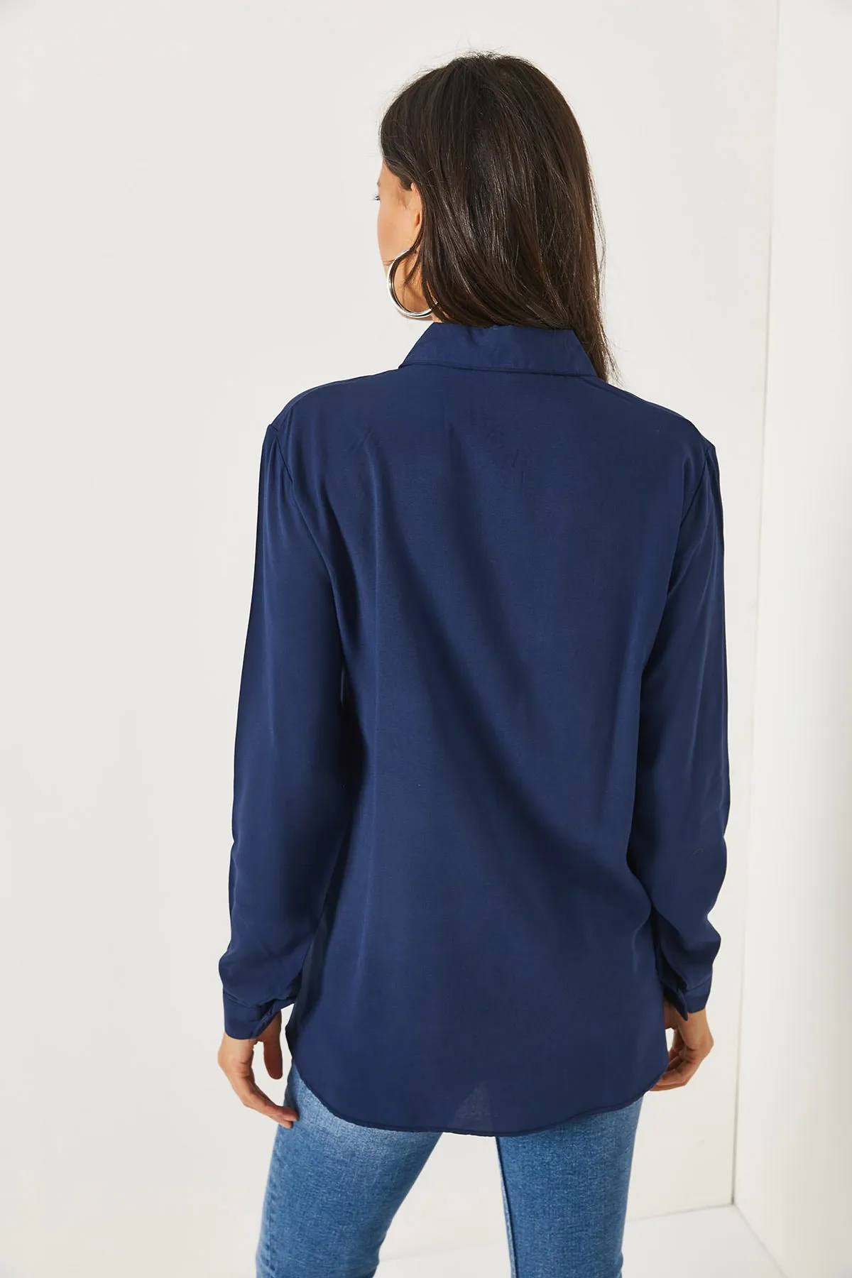 Olalook  Hemd - Dunkelblau - Regular Fit