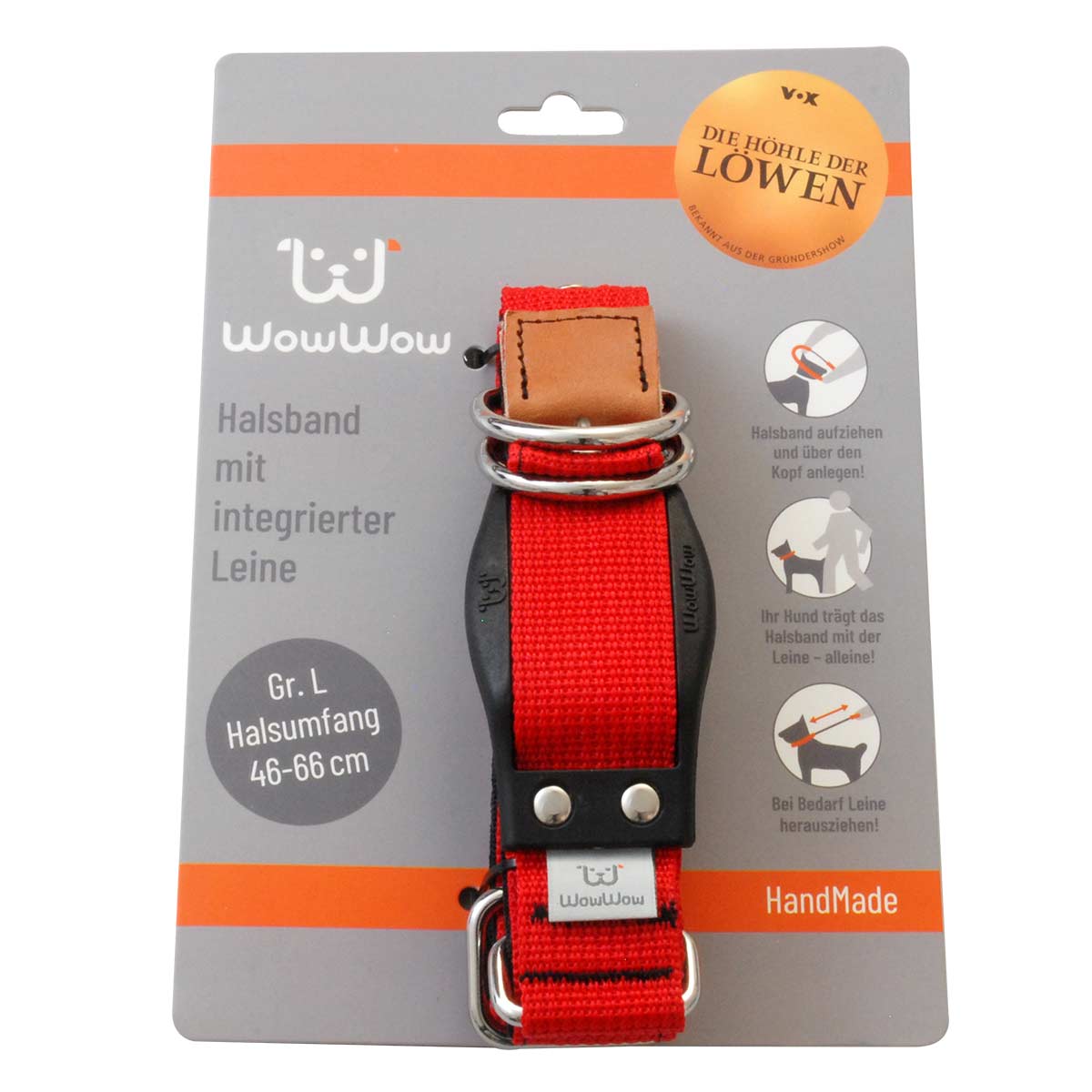 WowWow Professional Halsband Rot günstig kaufen bei ZooRoyal