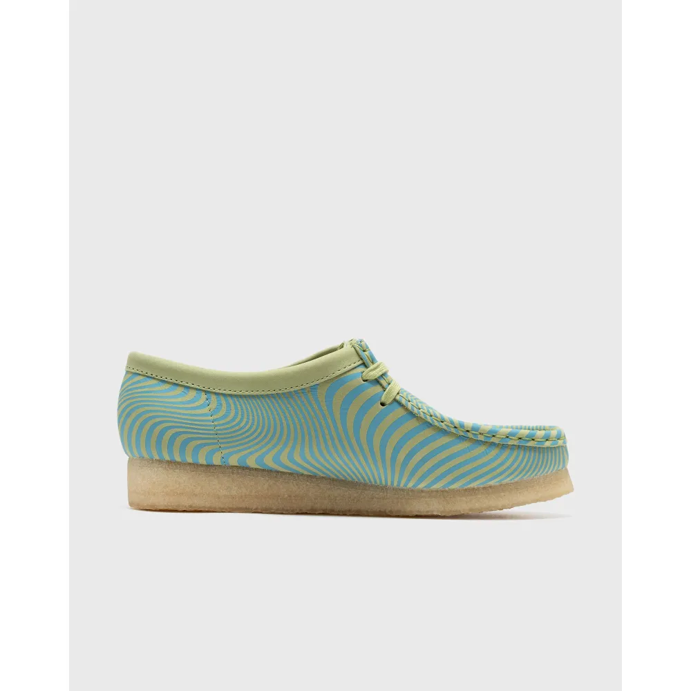 Clarks Wallabee. 261758344 / grün