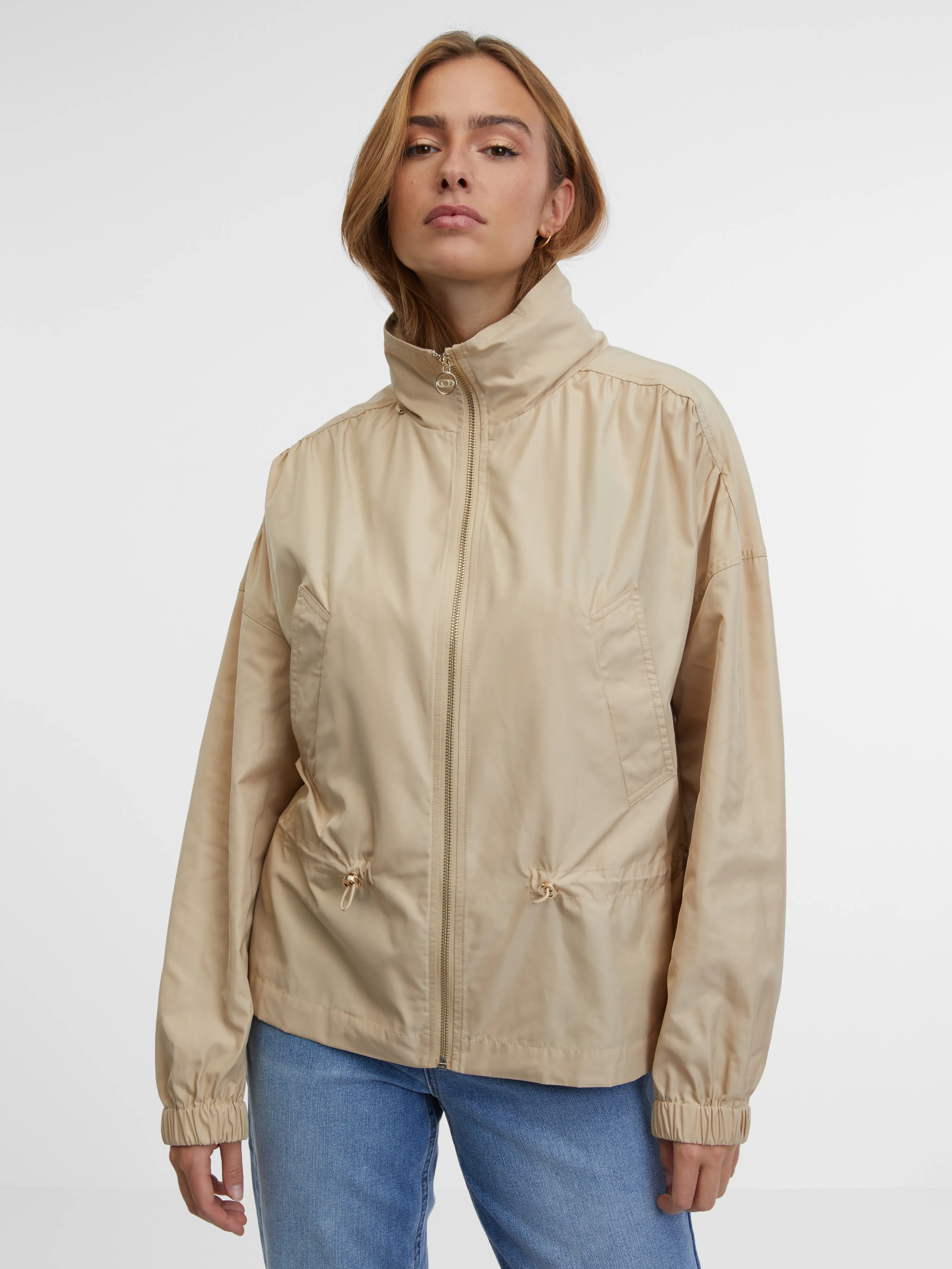 Beige leichte Damenjacke ORSAY