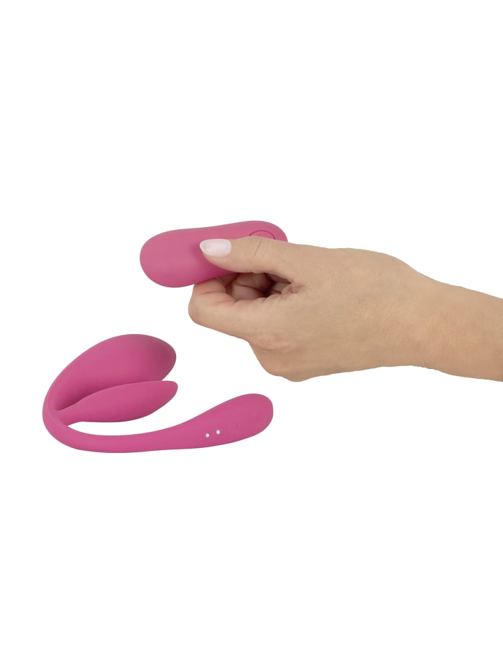 Sweet Smile Vibro-Ei RC Double Pleasure Love Ball in rosa günstig kaufen 26 cm