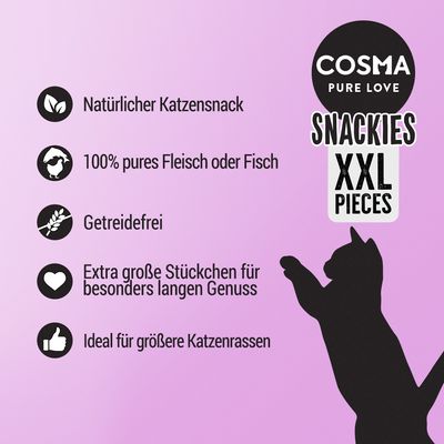 Cosma Snackies XXL Stückchen