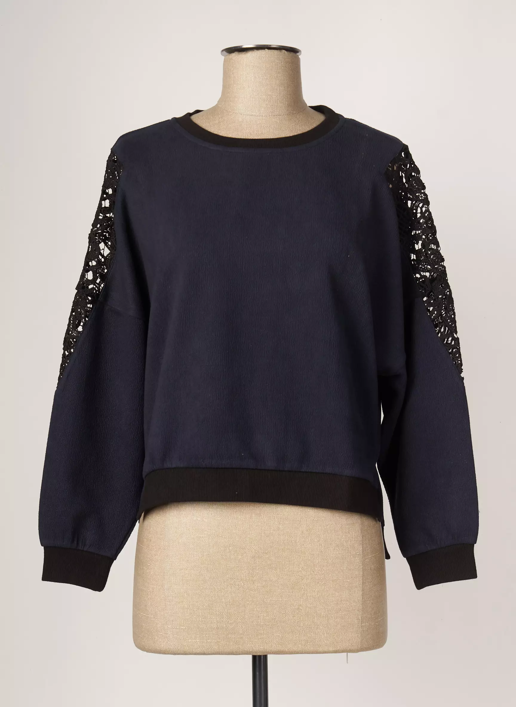 Teddy Smith Sweats Femme couleur bleu