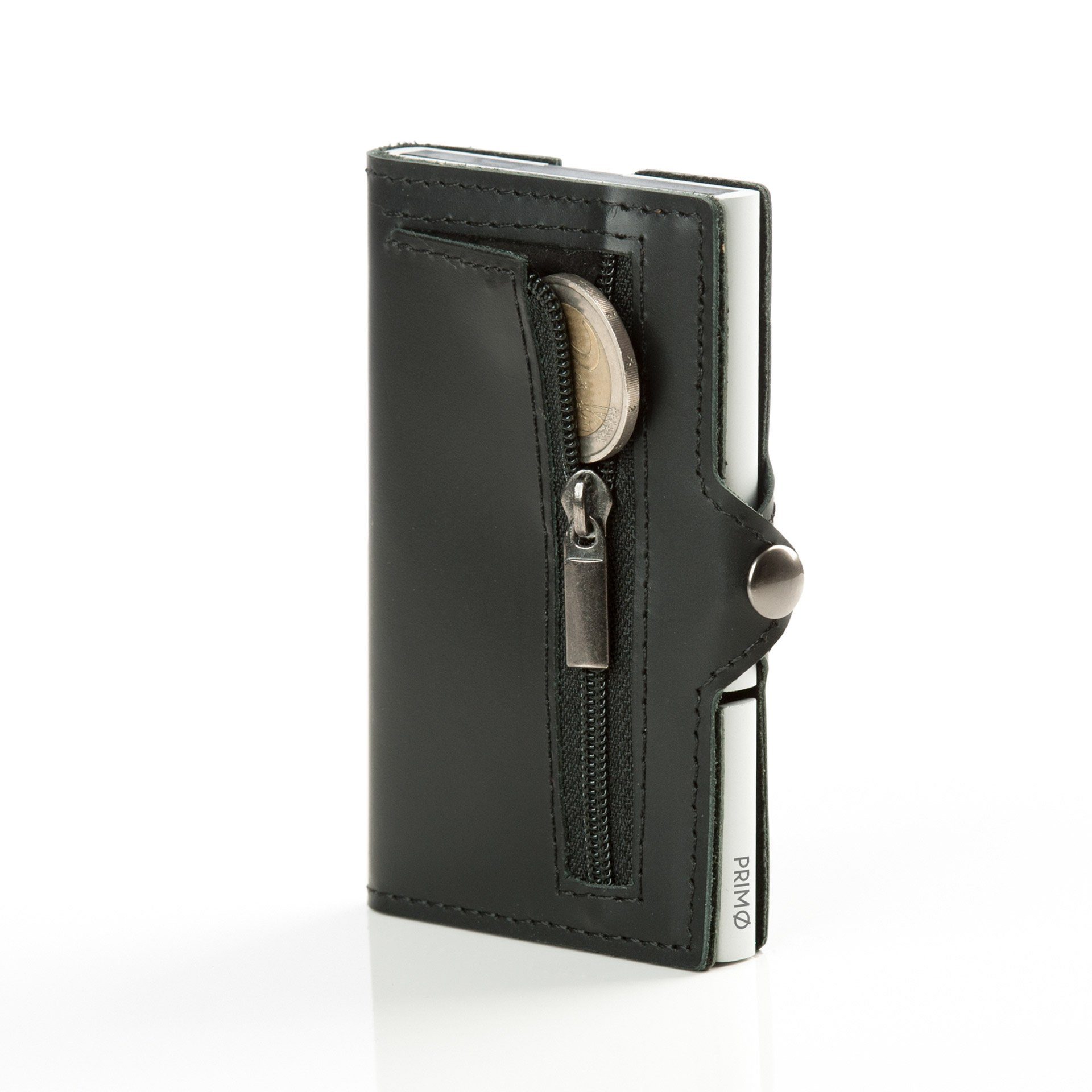 PRIMØ germany Mini Geldbörse Smart wallet mit RFID-Schutz (und Münzfach), Slim wallet I Geldbörse für Herren und Damen I Geldbeutel