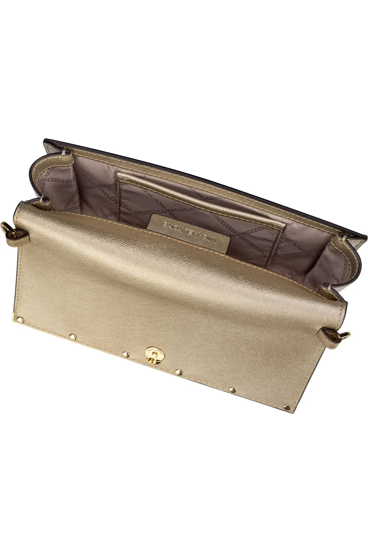 Michael Kors  Clutch - Metallisch - Unifarben