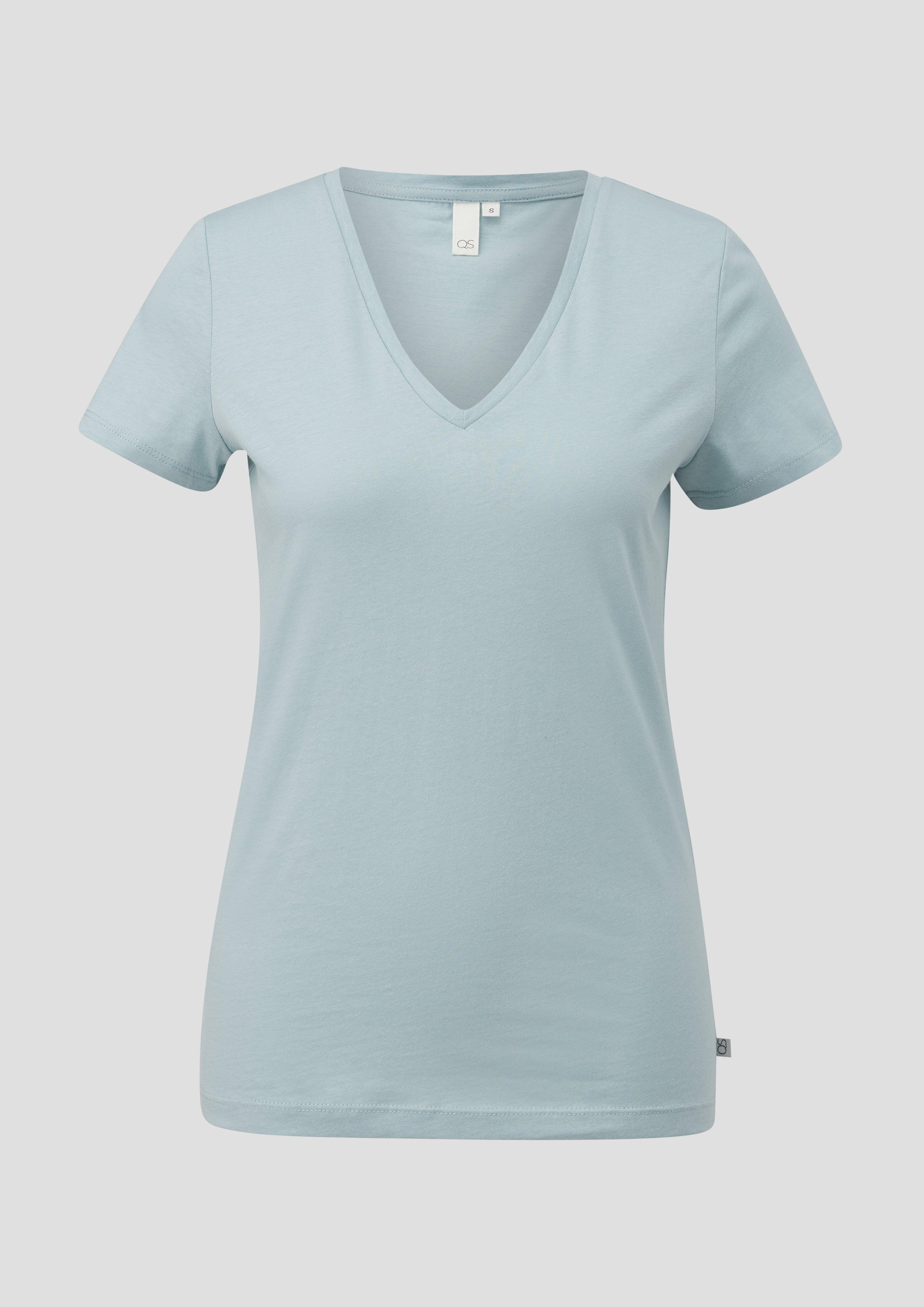 T-Shirt mit V-Ausschnitt  2058279-6103